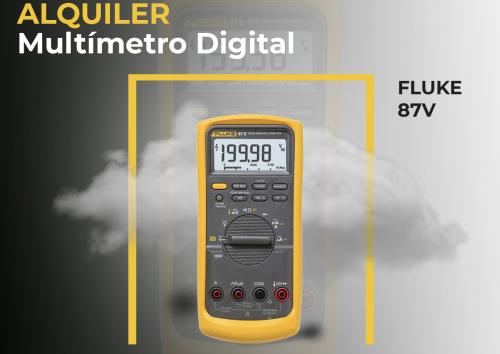 ALQUILER DE MULTIMETRO FLUKE 87V